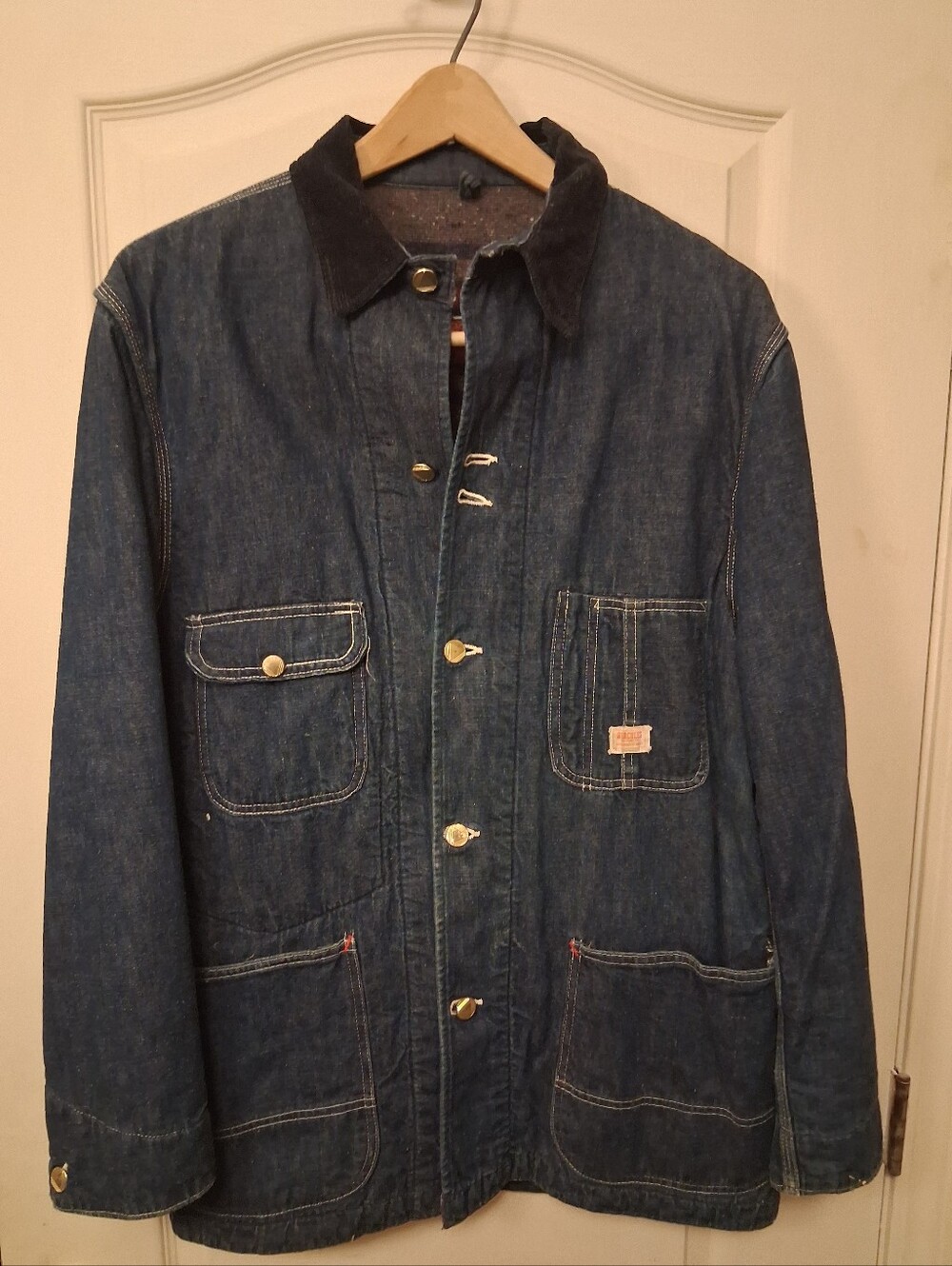 Vintage 1950s Troy Hercules Denium Jacket. Excellent condition.